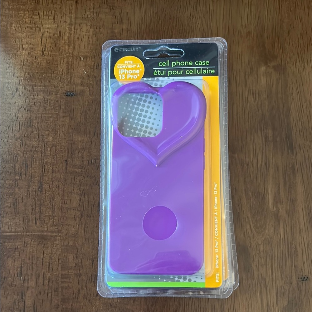Purple Cell Phone Case for iPhone 13 Pro